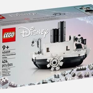 Lego Disney Mini Steamboat Willie 40659 Mickey Mouse Magical Dream Journey